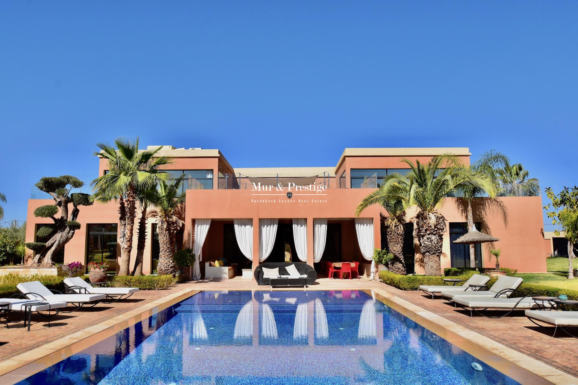 Villa à vendre à Marrakech idéale pour maison d’hôtes