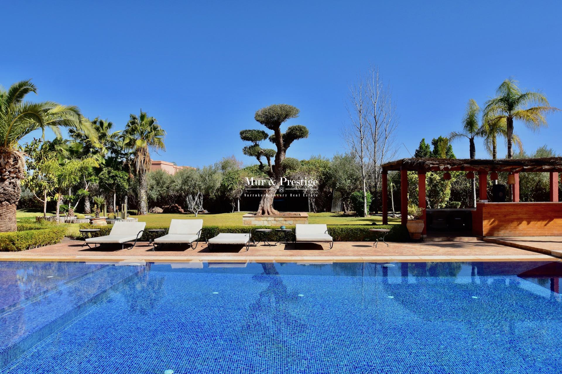 Villa à vendre à Marrakech idéale pour maison d’hôtes