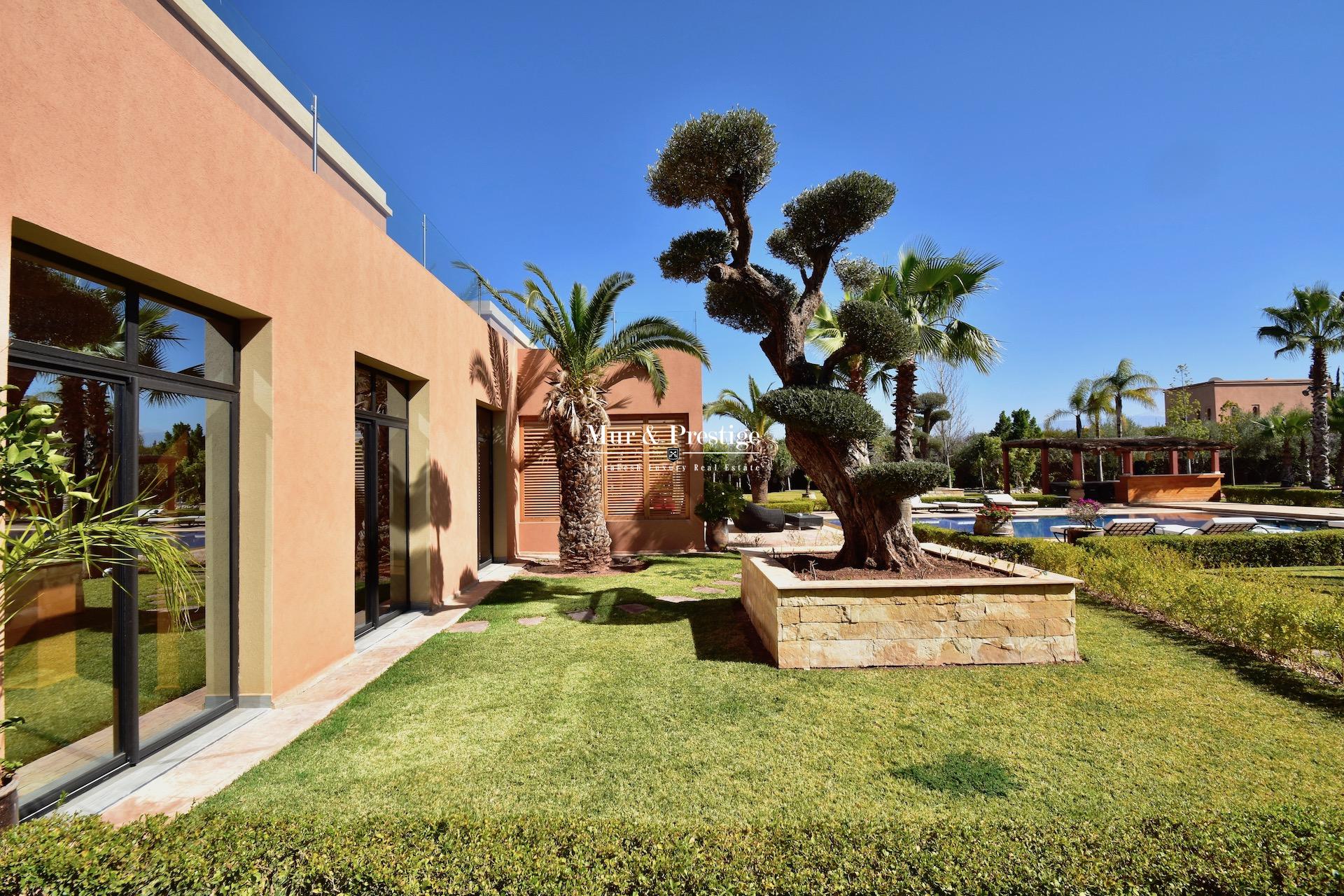 Villa à vendre à Marrakech idéale pour maison d’hôtes