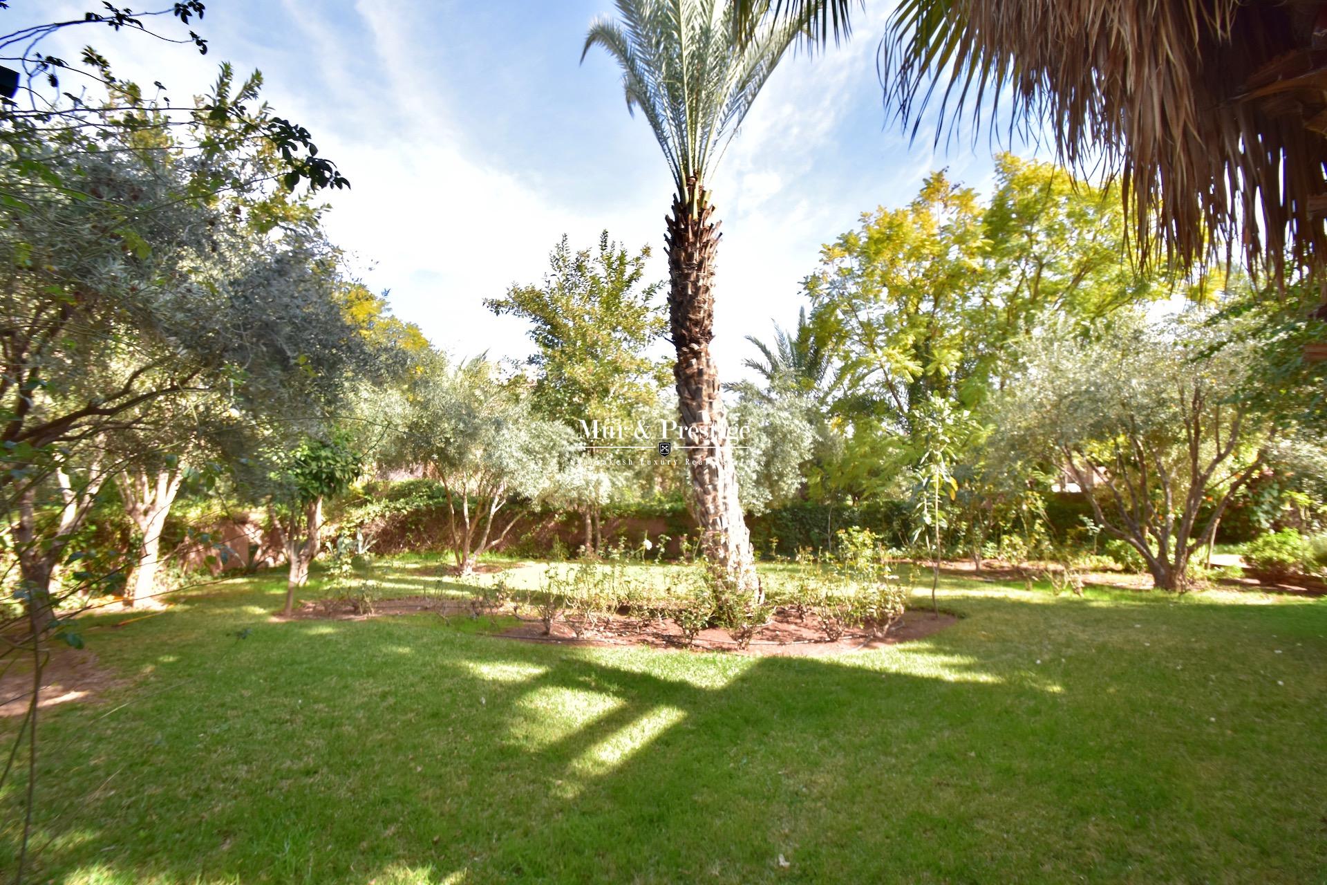 Agence immobilière Marrakech – Villa à vendre sur l’avenue Mohamed VI