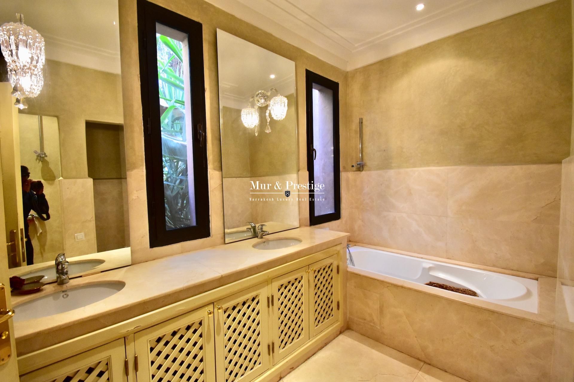 Agence immobilière Marrakech – Villa à vendre sur l’avenue Mohamed VI