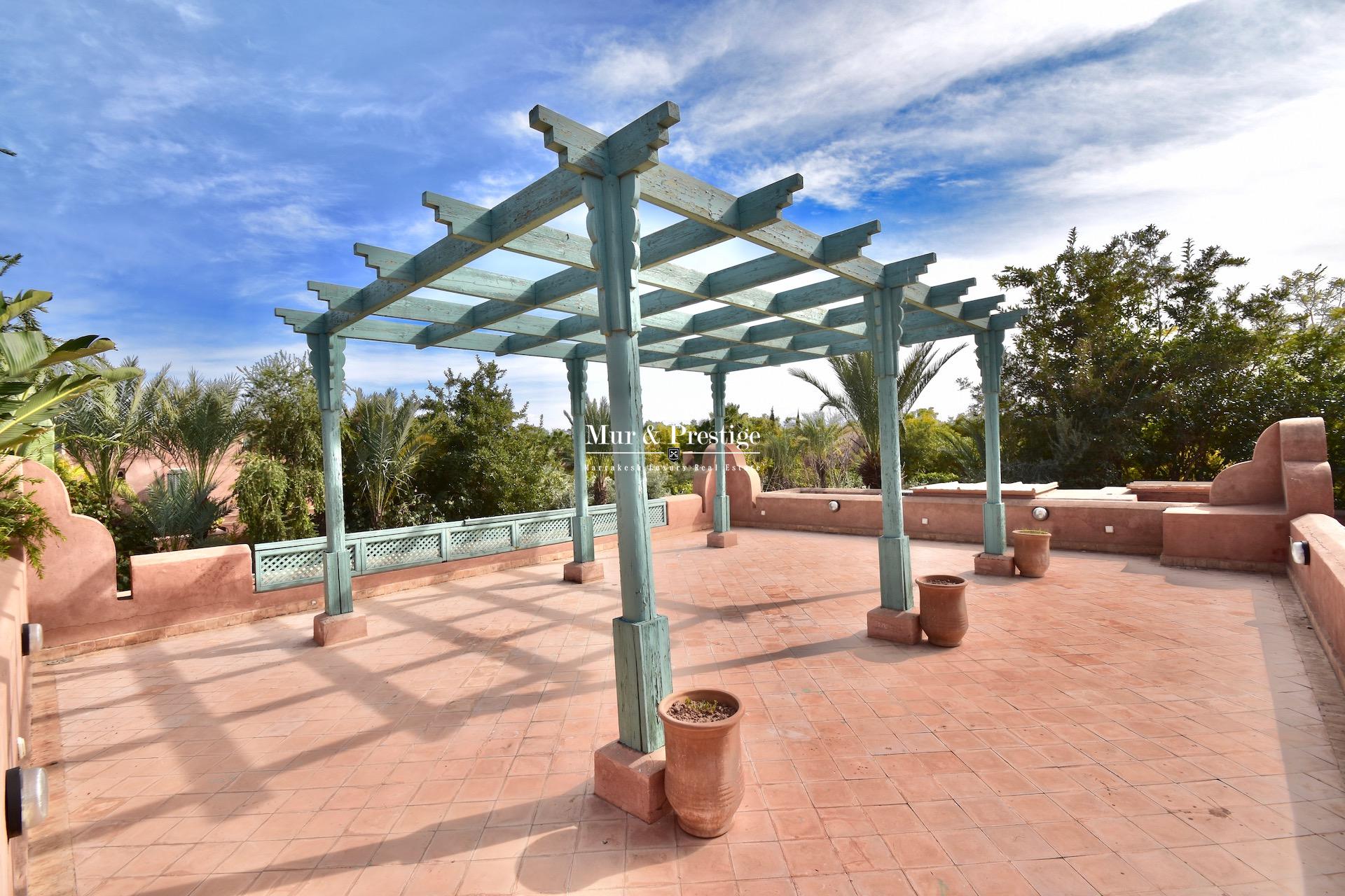 Agence immobilière Marrakech – Villa à vendre sur l’avenue Mohamed VI