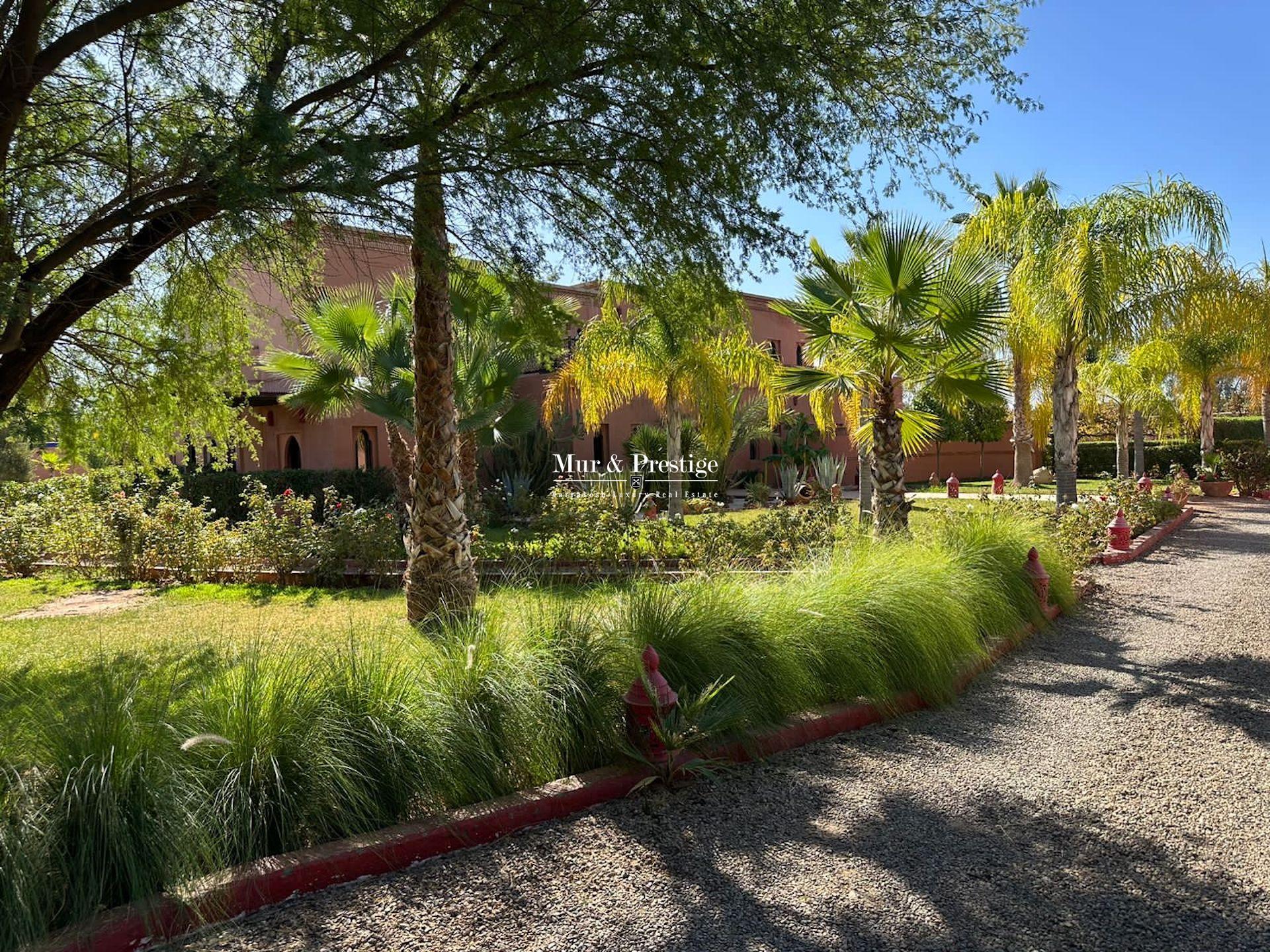 Maison de Charme à Vendre à Marrakech - Agence Immobilière