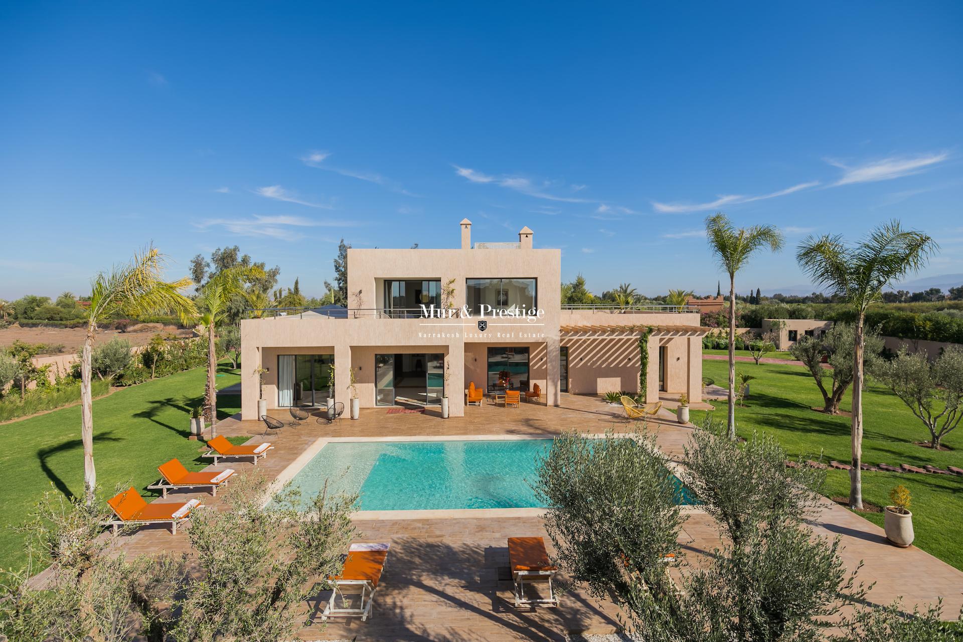 Maison moderne à vendre proche du Golf Royal à Marrakech