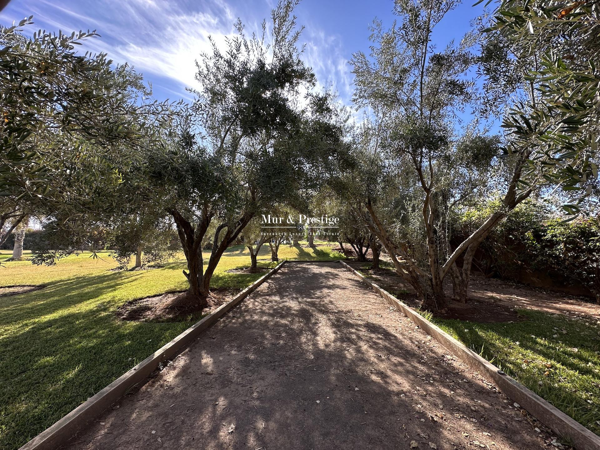 Propriété moderne à Vendre sur la Route de L’Ourika 