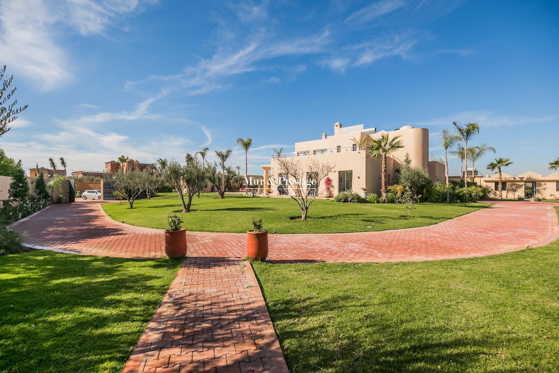 Maison moderne à vendre proche du Golf Royal à Marrakech