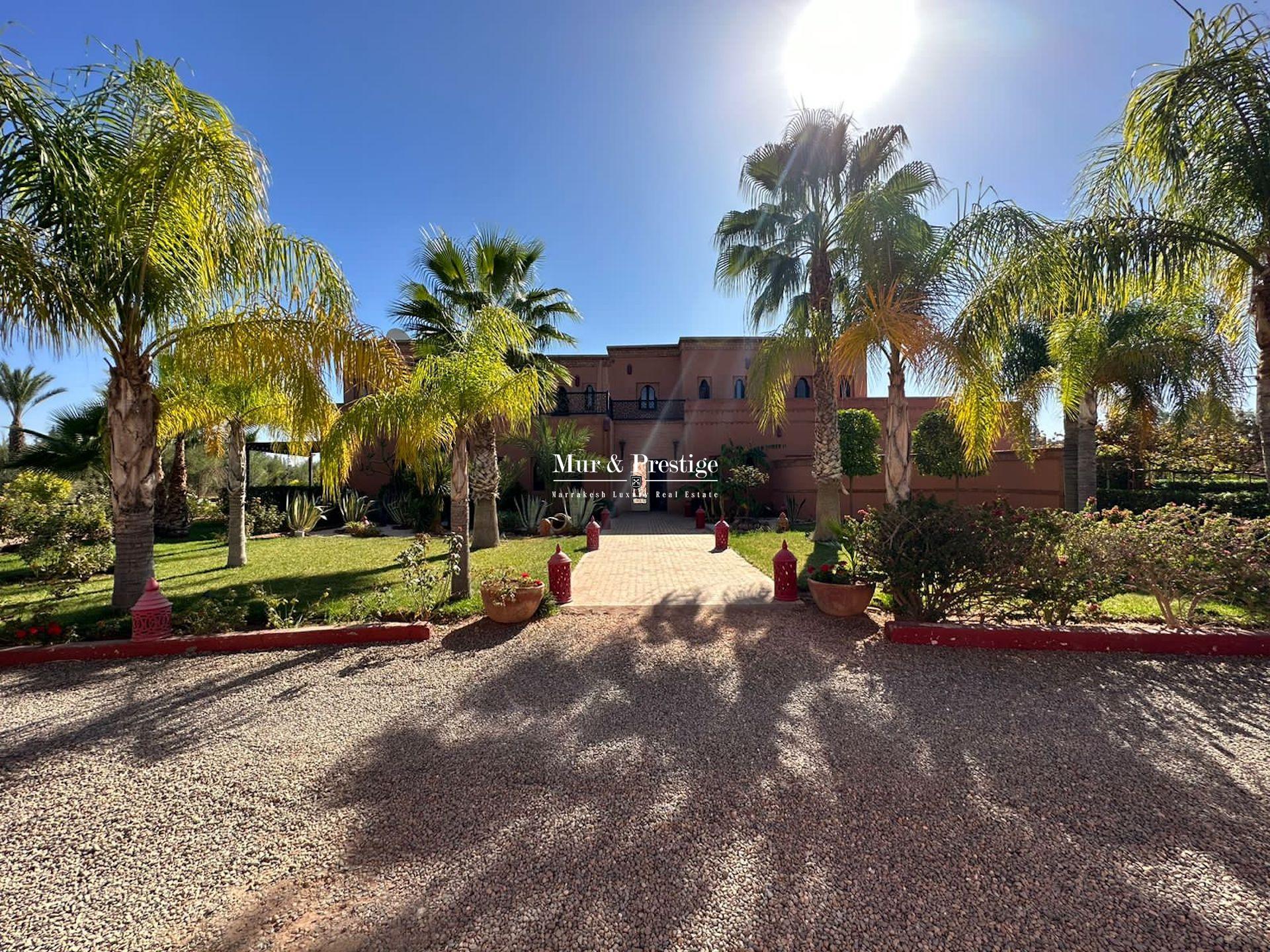 Maison de Charme à Vendre à Marrakech - Agence Immobilière