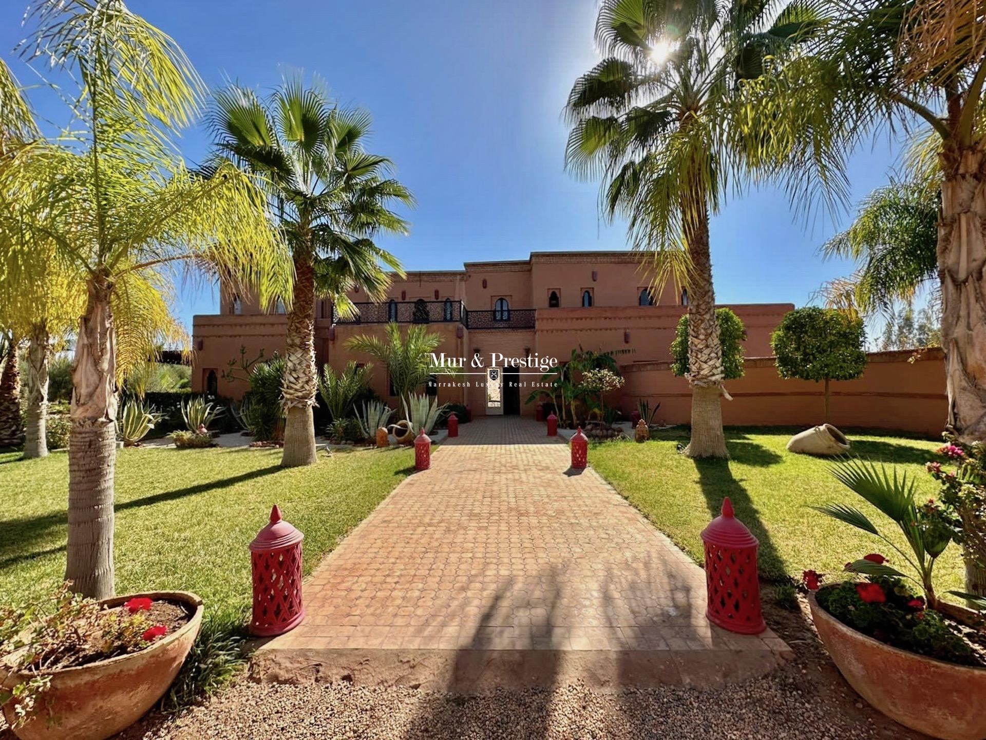 Maison de Charme à Vendre à Marrakech - Agence Immobilière