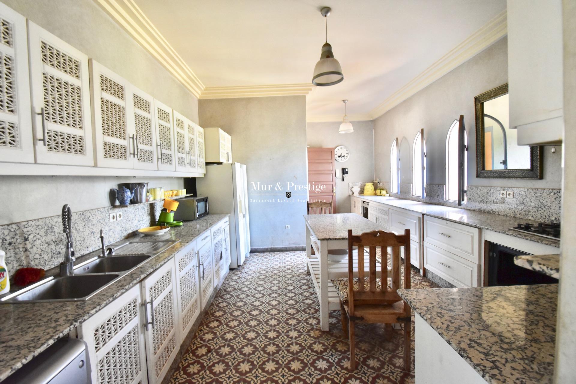 Agence immobilière Marrakech : Maison de charme à vendre