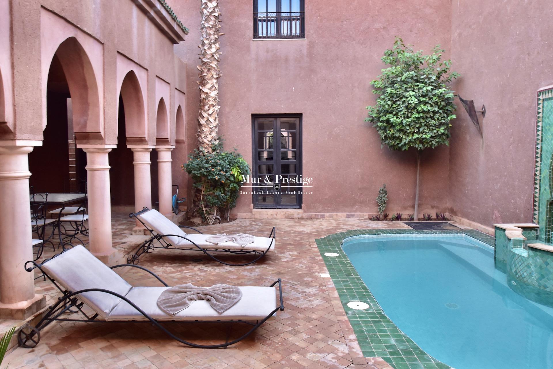 Agence Immobilière Marrakech – Maison de Charme à vendre