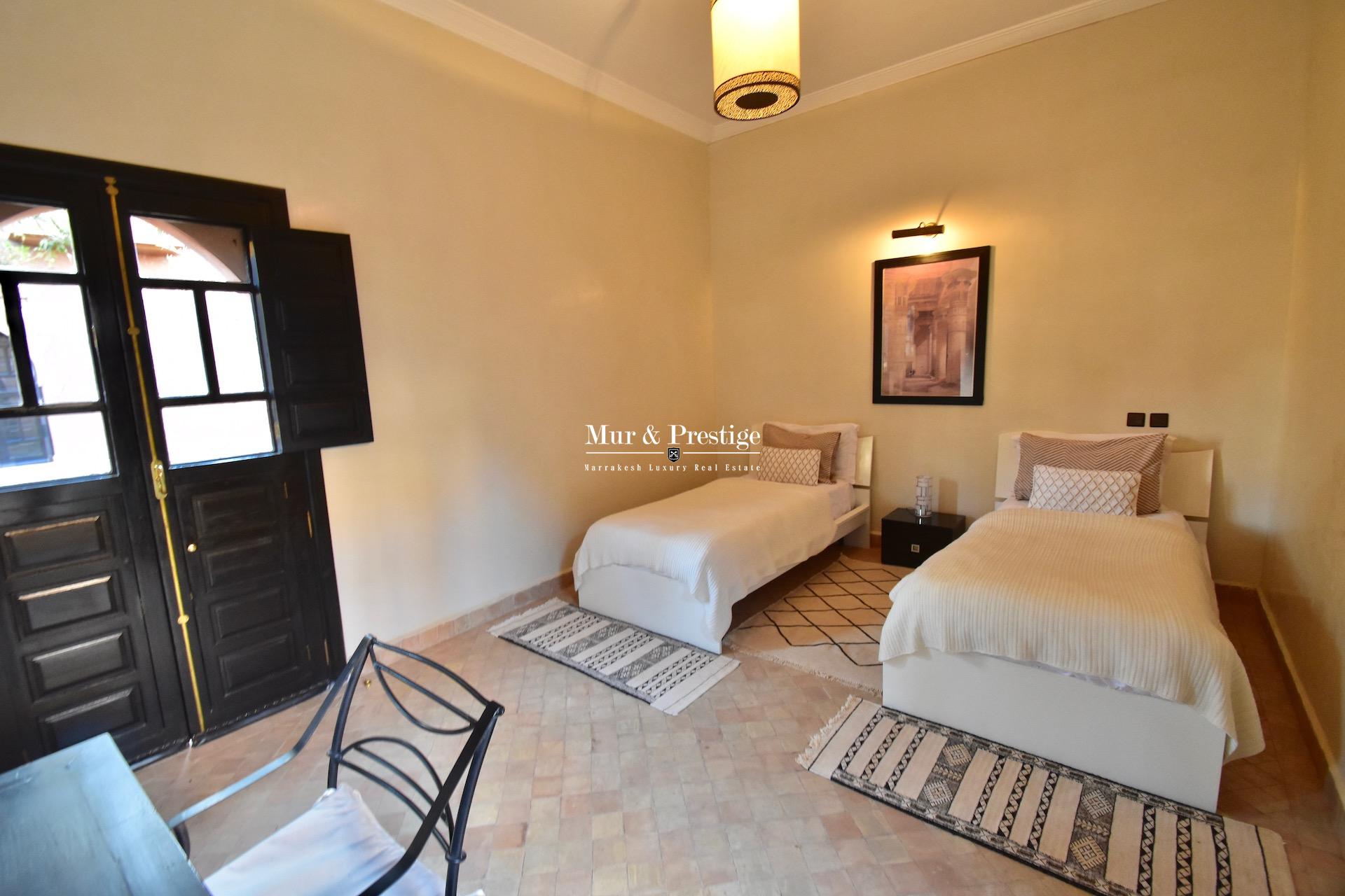 Agence Immobilière Marrakech – Maison de Charme à vendre