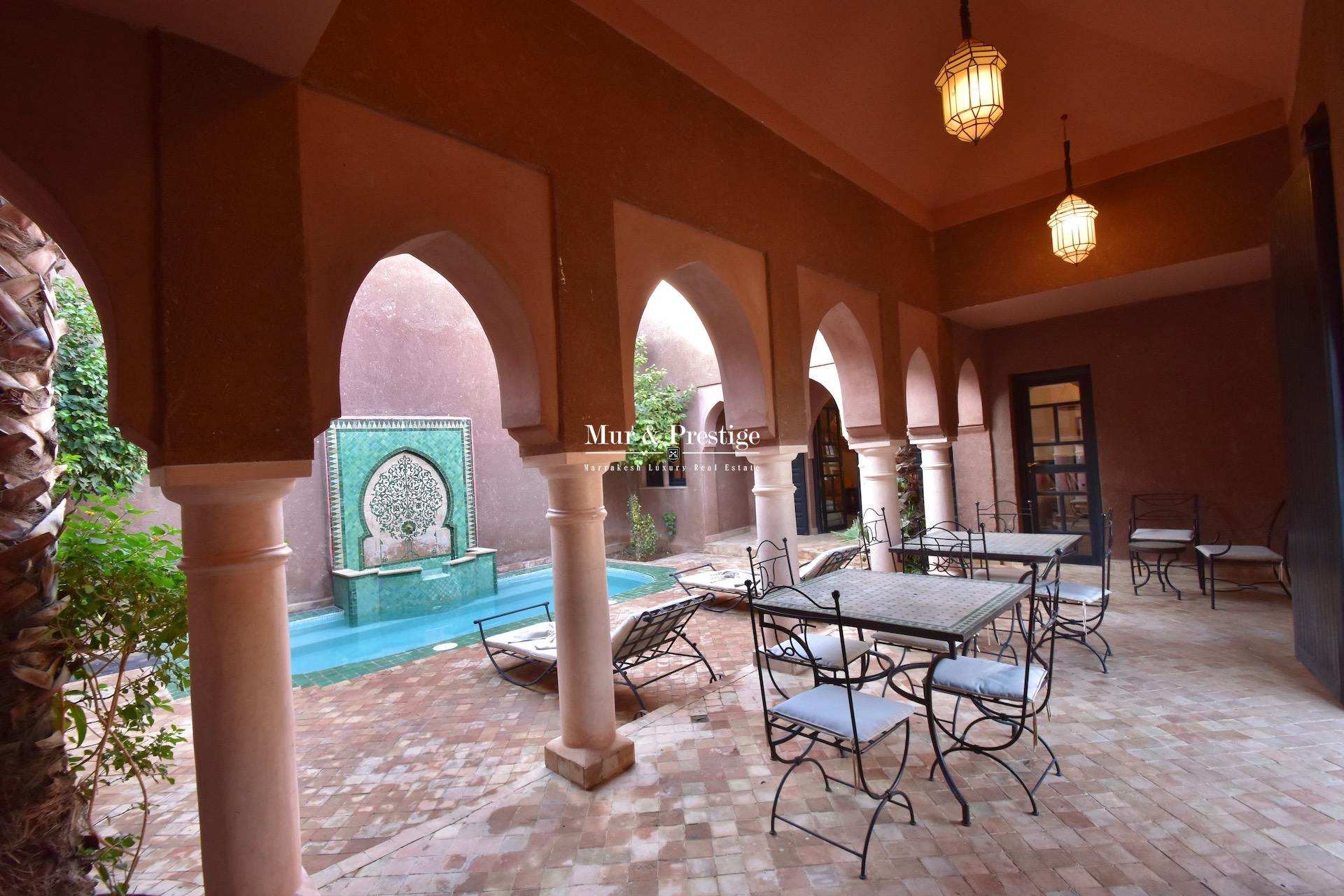 Agence Immobilière Marrakech – Maison de Charme à vendre