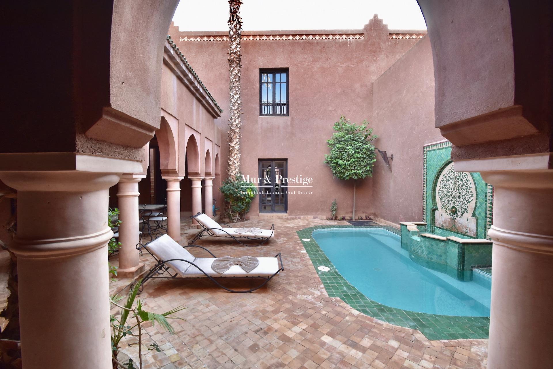 Agence Immobilière Marrakech – Maison de Charme à vendre