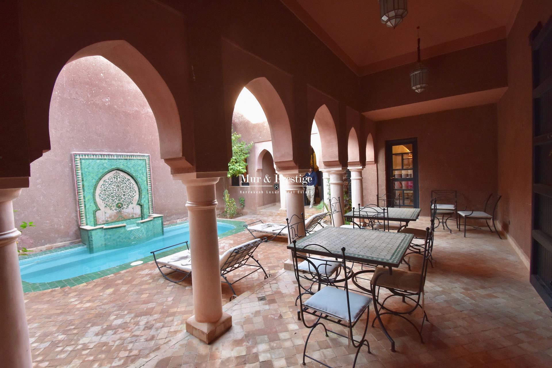 Agence Immobilière Marrakech – Maison de Charme à vendre