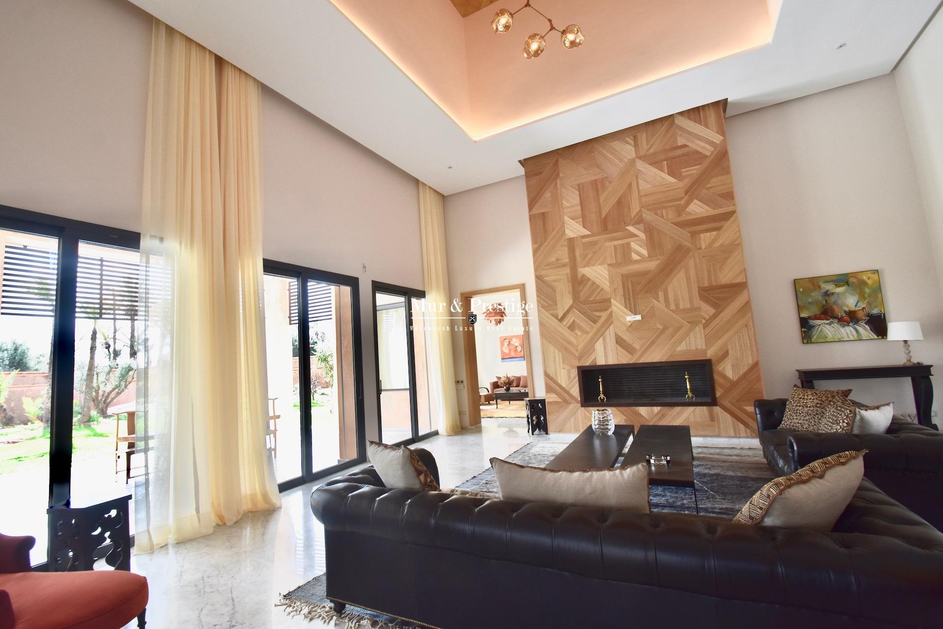 Maison neuve à vendre dans la Palmeraie de Marrakech