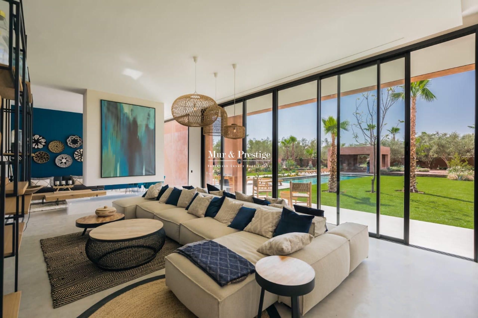 Agence Immobilière Marrakech – Maison en Vente route Ourika