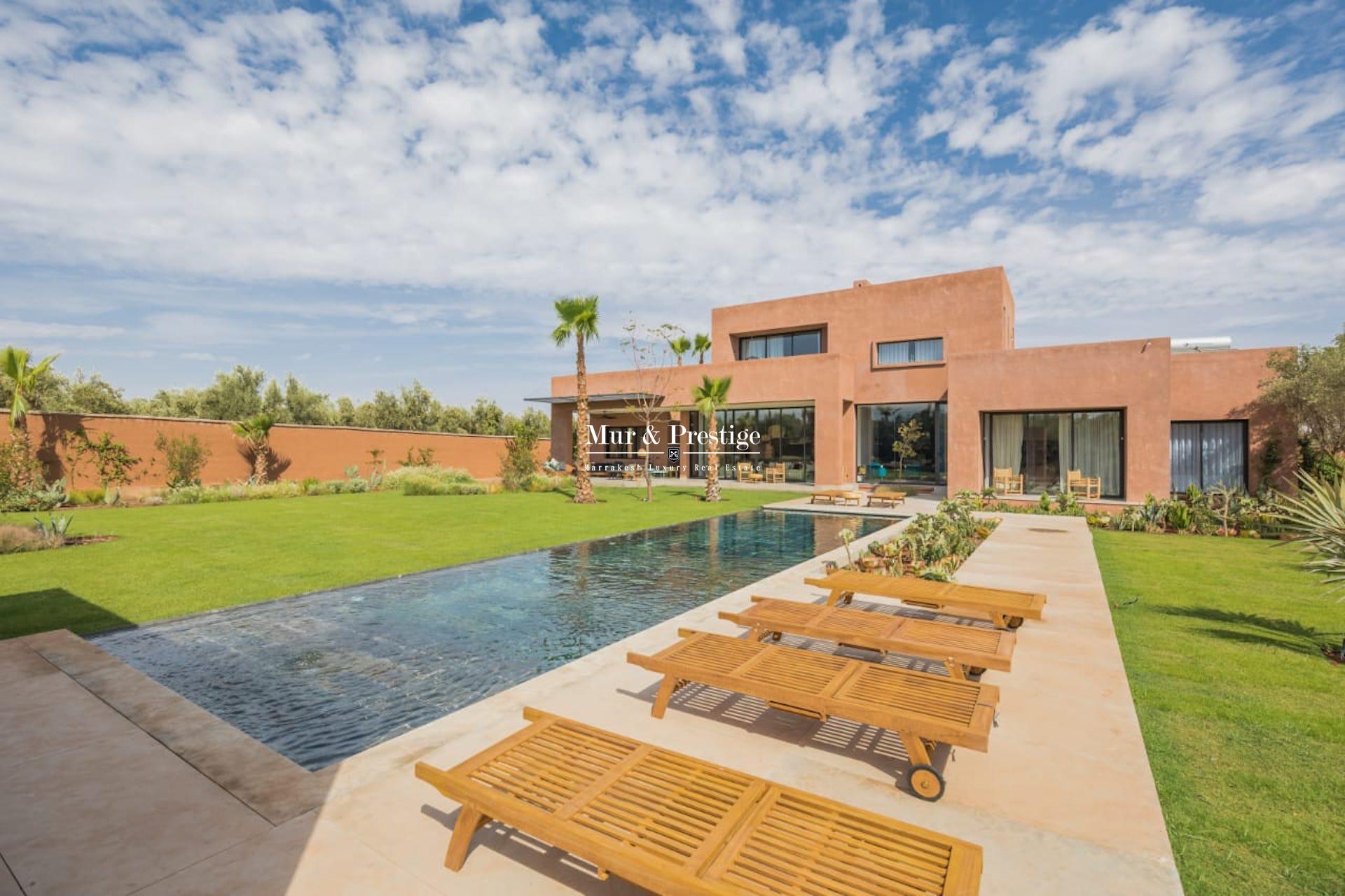 Agence Immobilière Marrakech – Maison en Vente route Ourika