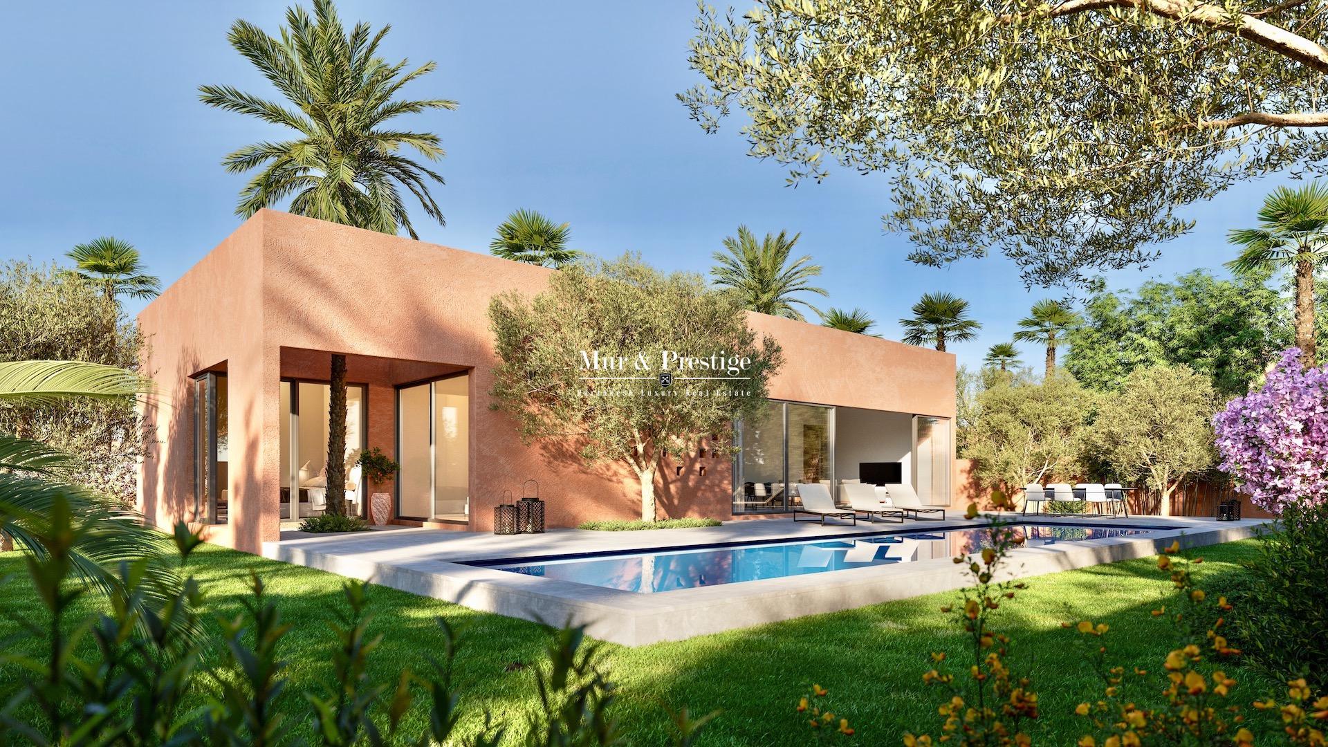 Agence immobilière Marrakech - Maison de plain pied à vendre 