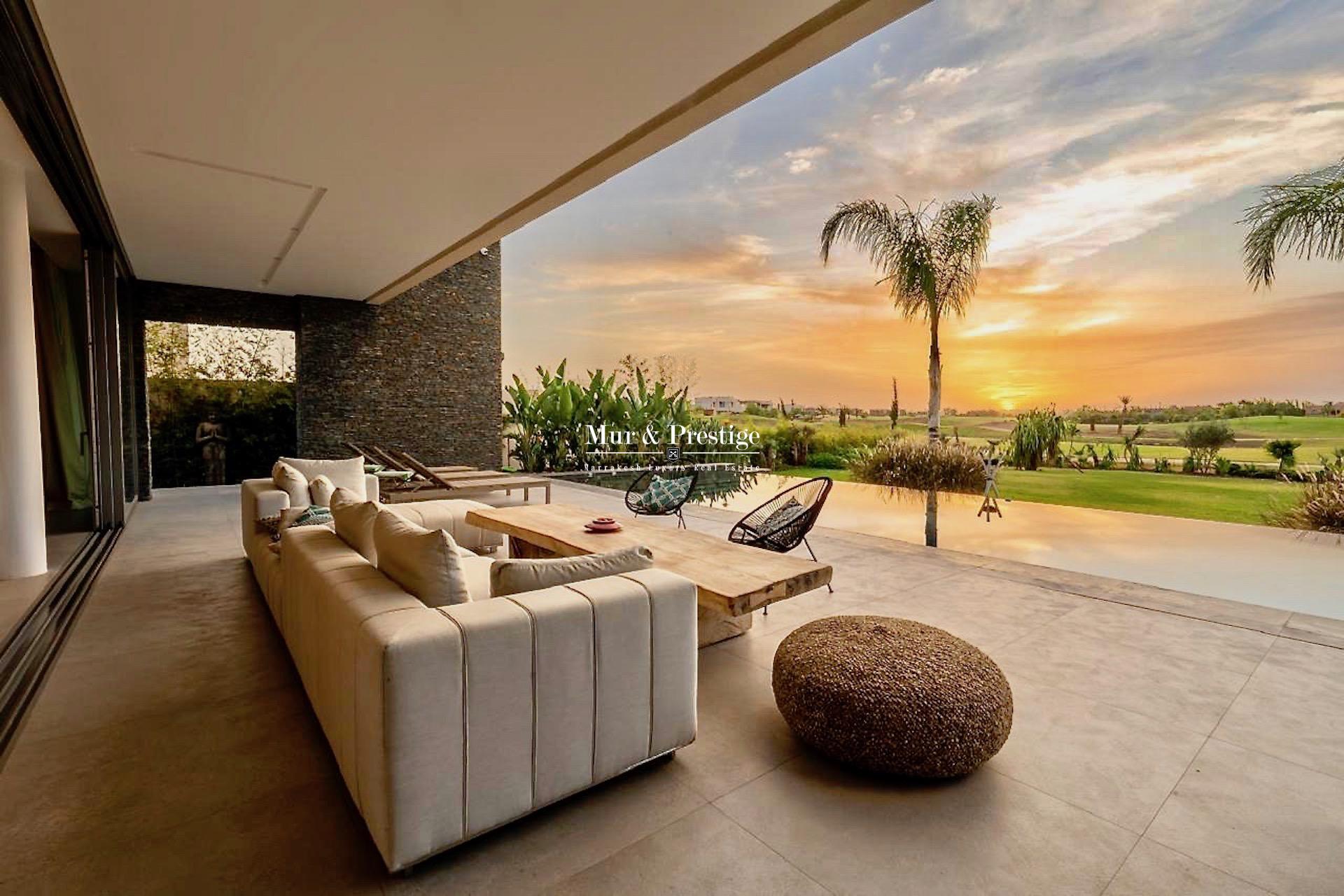 Villa contemporaine de plain-pied en vente sur le golf d’Amelkis 3