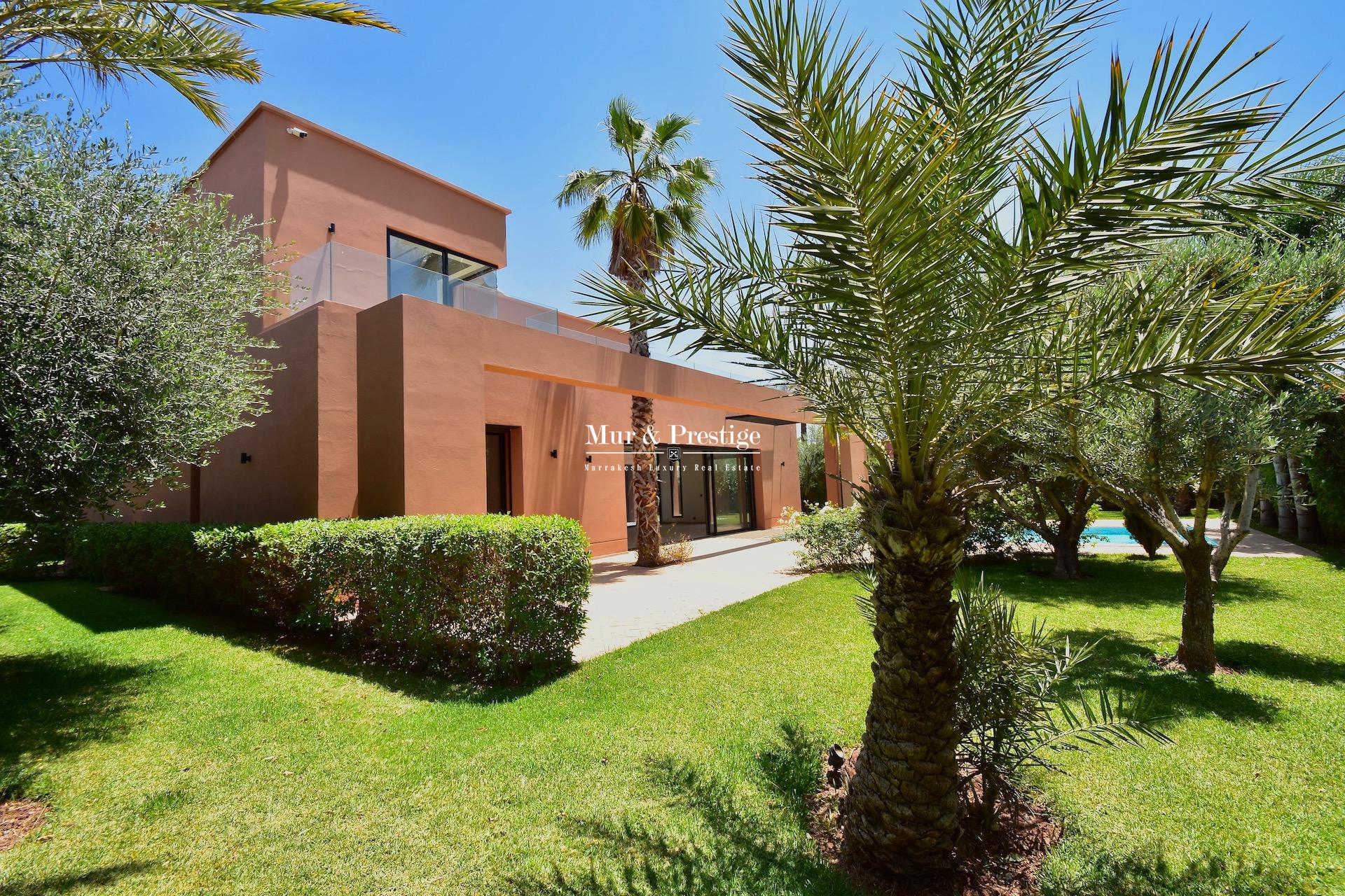 Agence immobilière à Marrakech – Villa neuve à Vendre