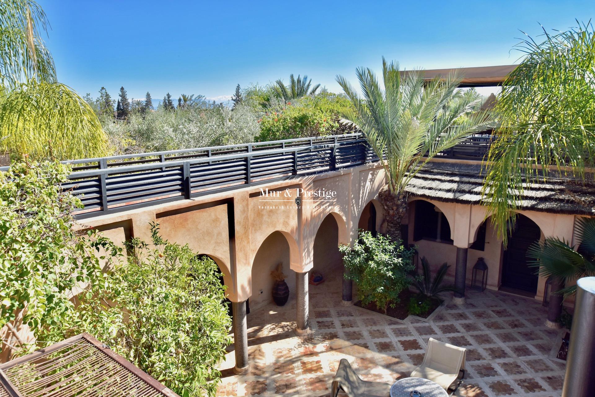 Agence immobilière à Marrakech – Maison de style riad à rénover à vendre