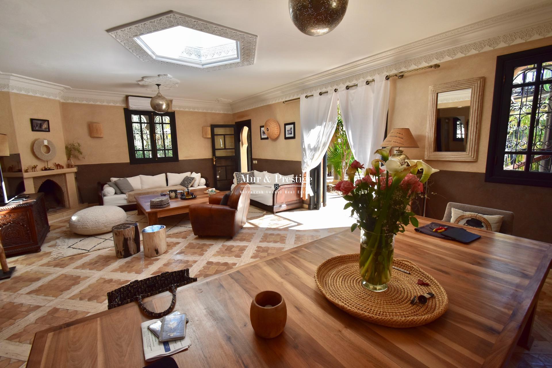 Agence immobilière à Marrakech – Maison de style riad à rénover à vendre