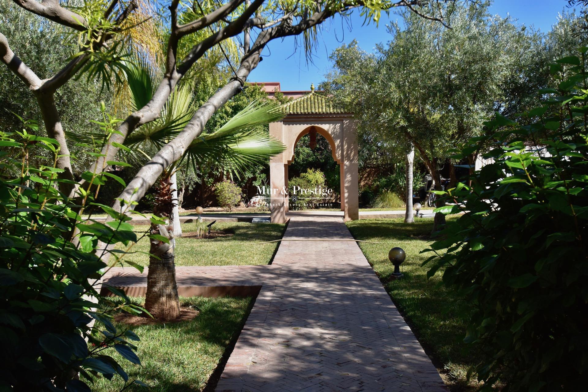 Agence immobilière à Marrakech – Maison de style riad à rénover à vendre