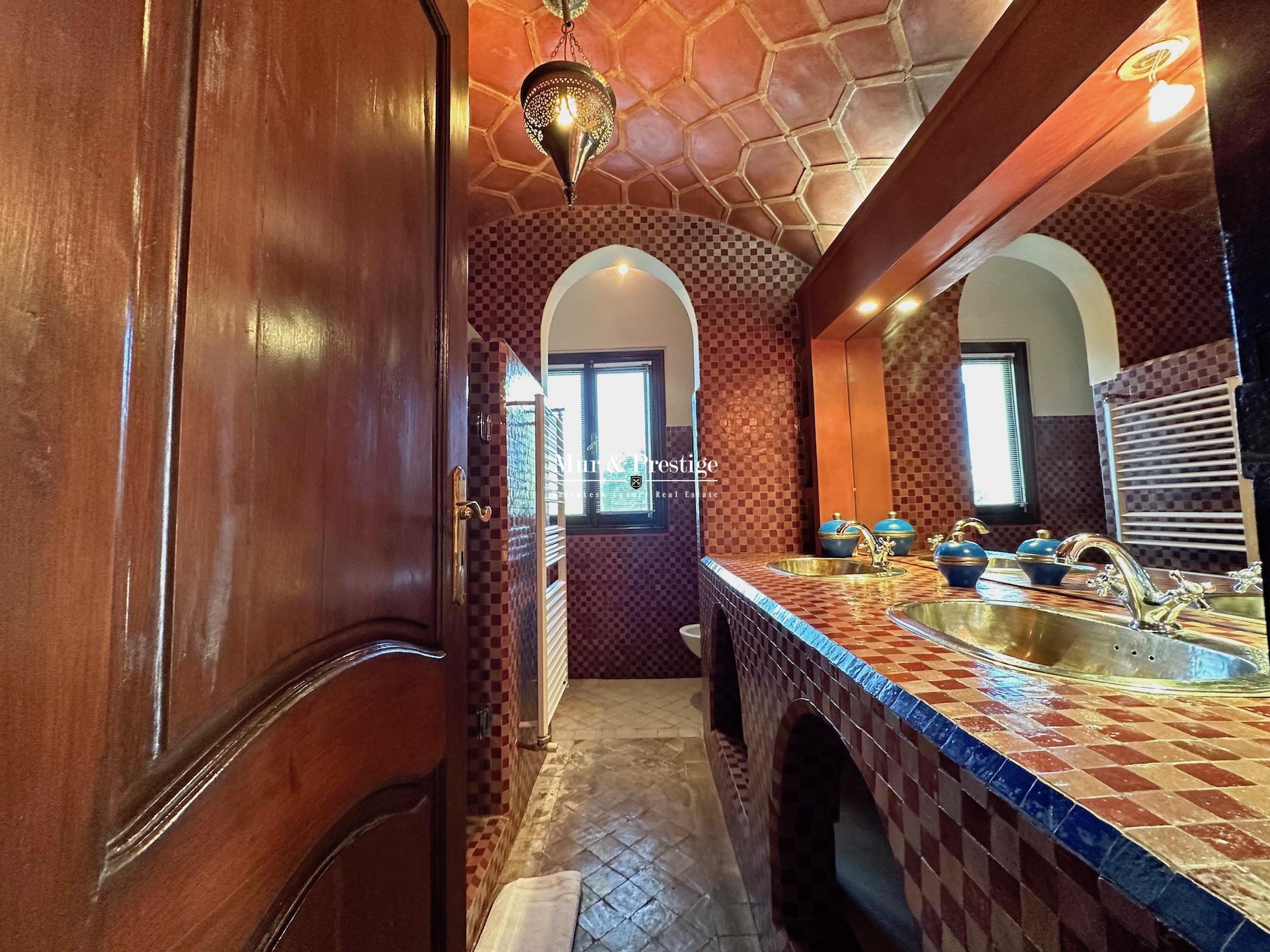 Palmeraie Marrakech - Maison de Prestige à vendre 