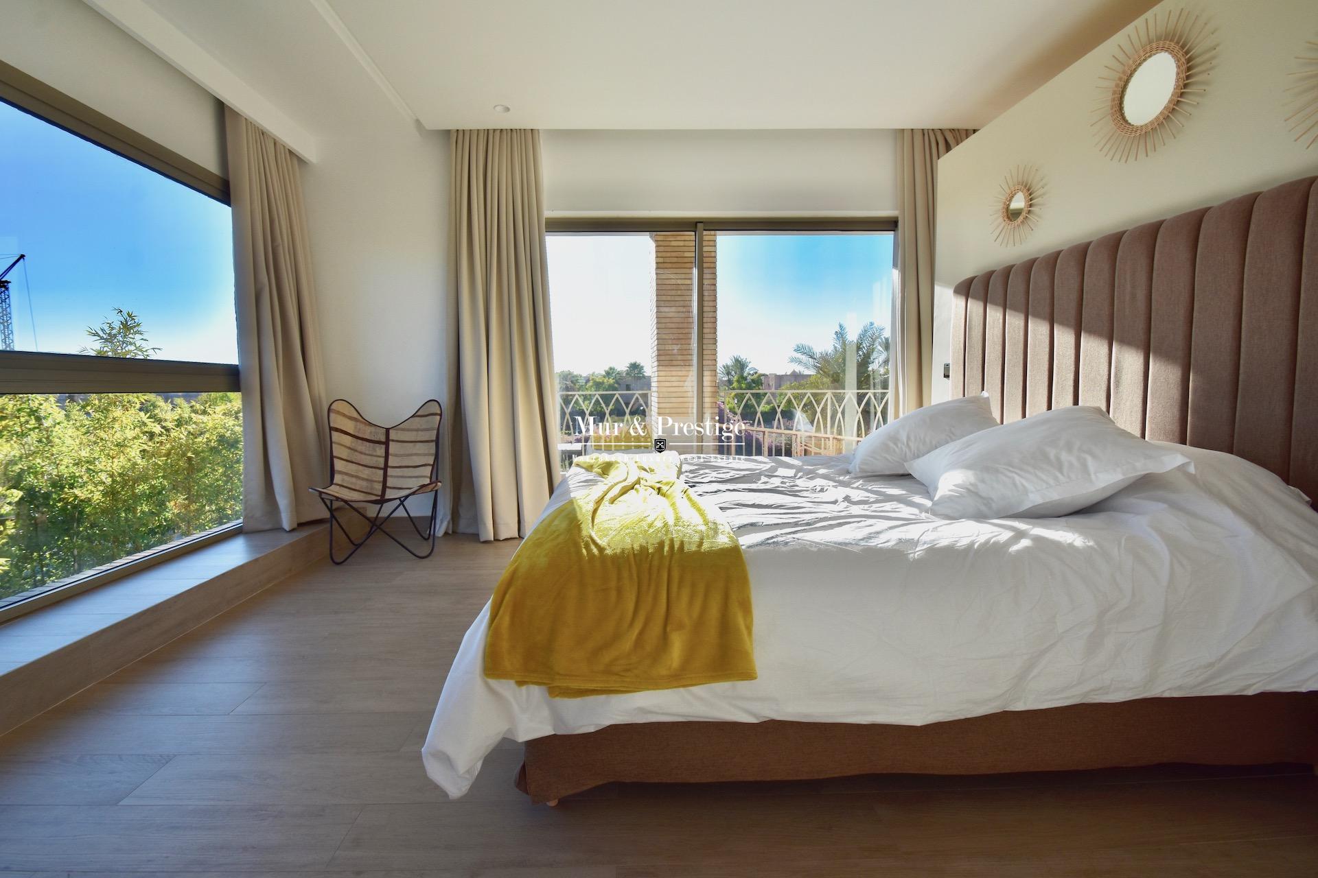 Agence Immobiliere Marrakech – Propriété contemporaine à vendre proche Golf Amelkis 