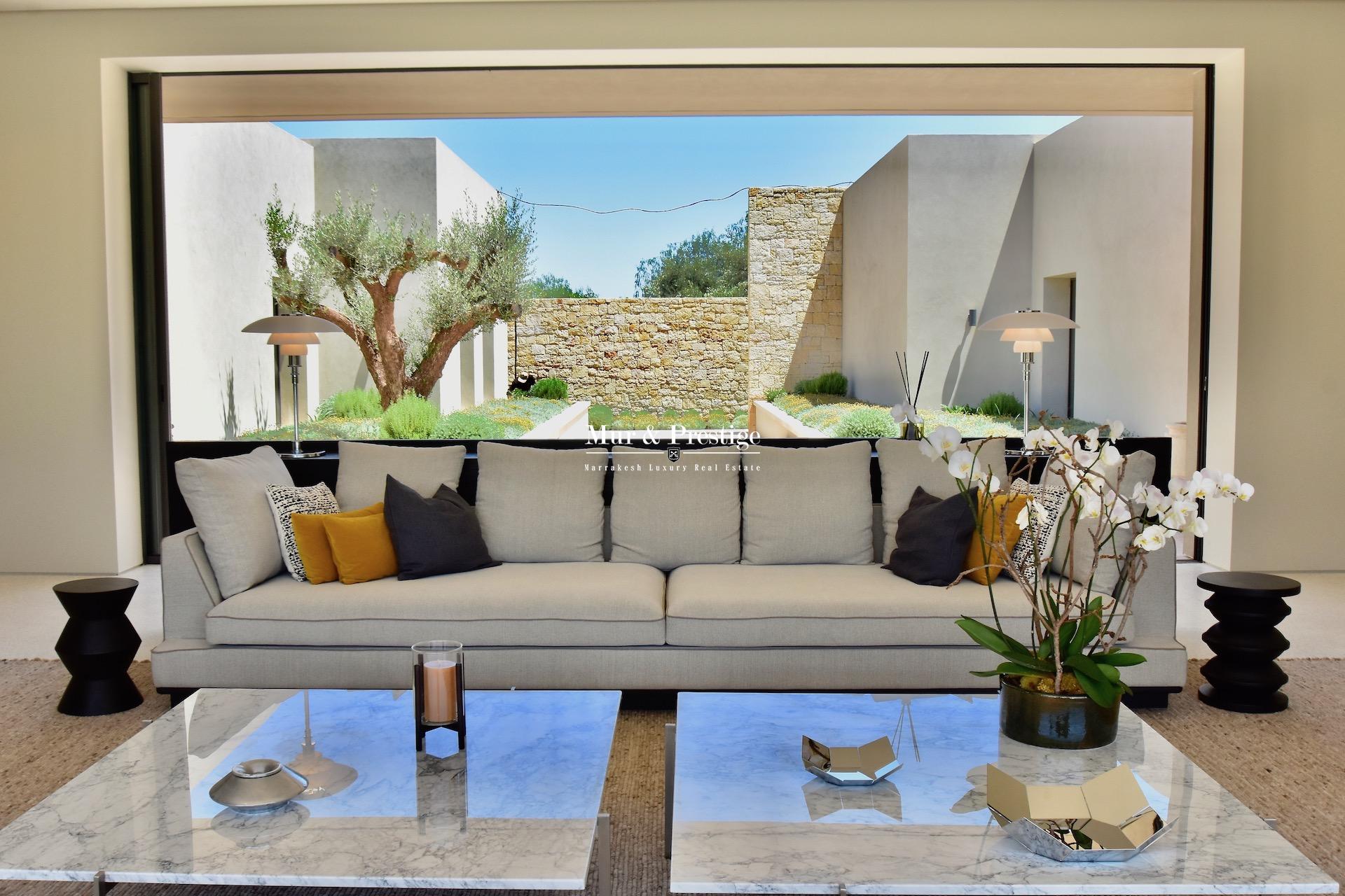 Agence immobilière à Marrakech - Villa d'architecte à vendre  - copie