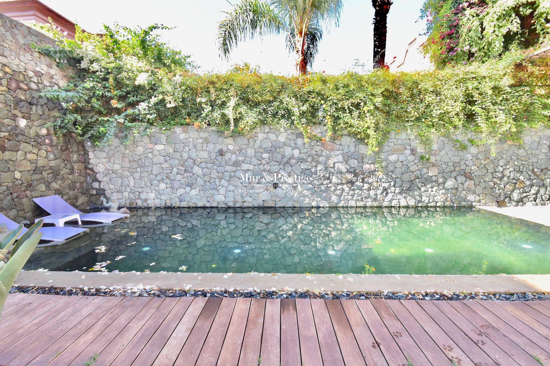 Maison moderne à vendre sur le Golf Amelkis à Marrakech - Agence Immobilière
