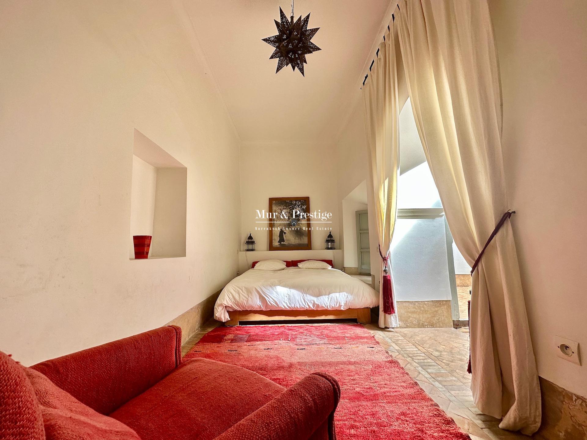 Riad à Vendre Dans La Médina de  Marrakech – Quartier Riad Zitoun