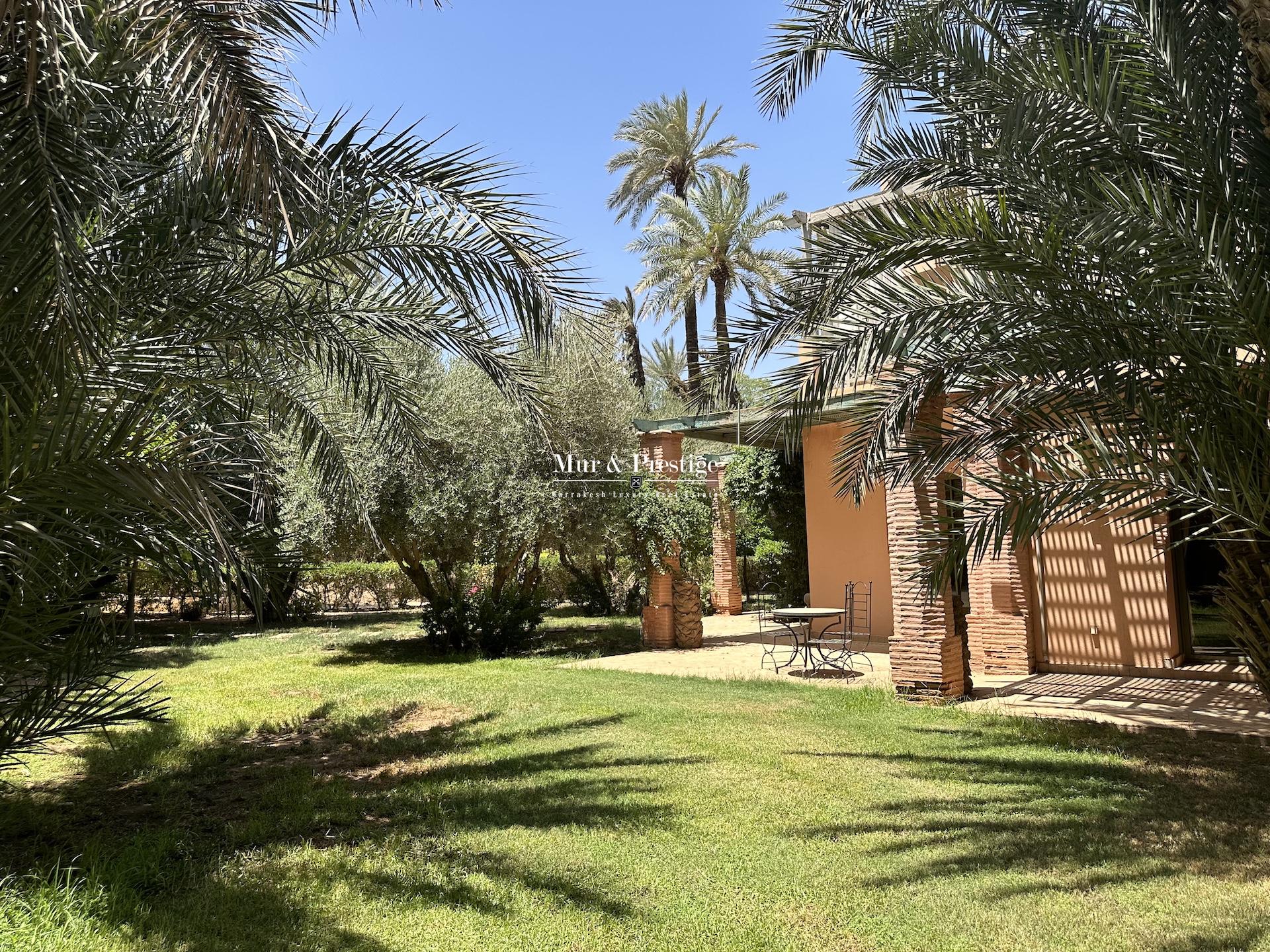 Appartement de 2 chambres à la Palmeraie Marrakech