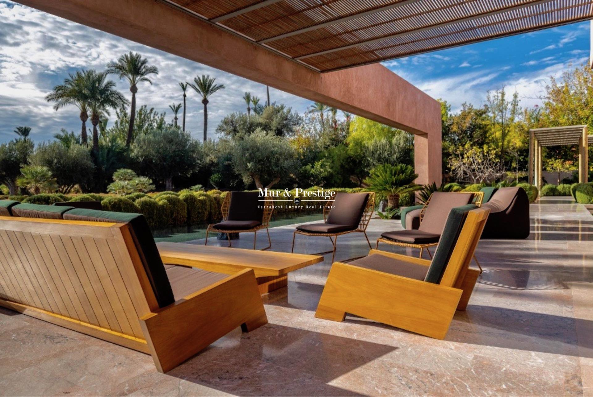 Palmeraie – Maison D’exception à Vendre