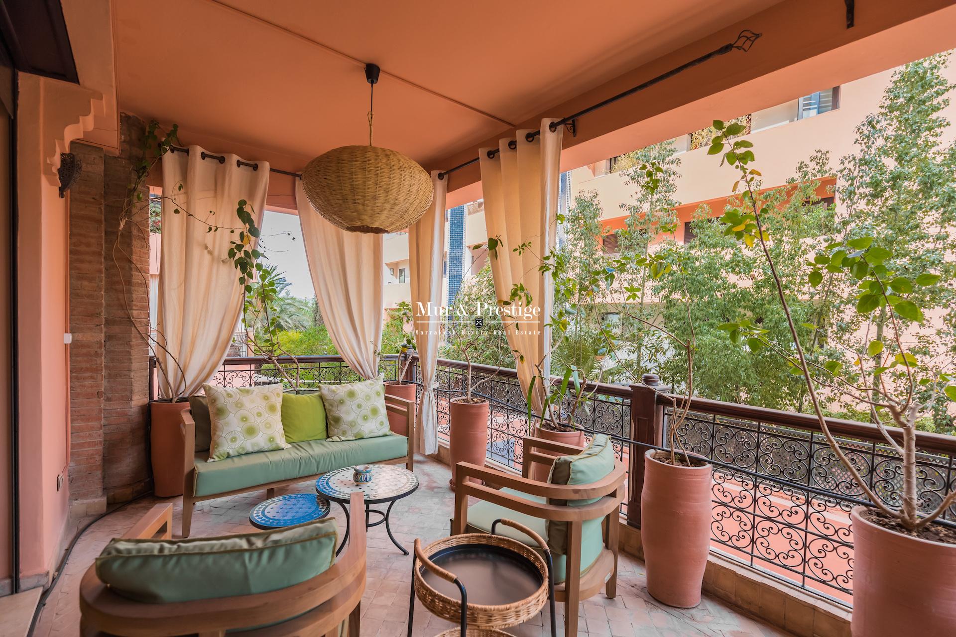 Appartement au coeur de l'Hivernage à Marrakech à vendre