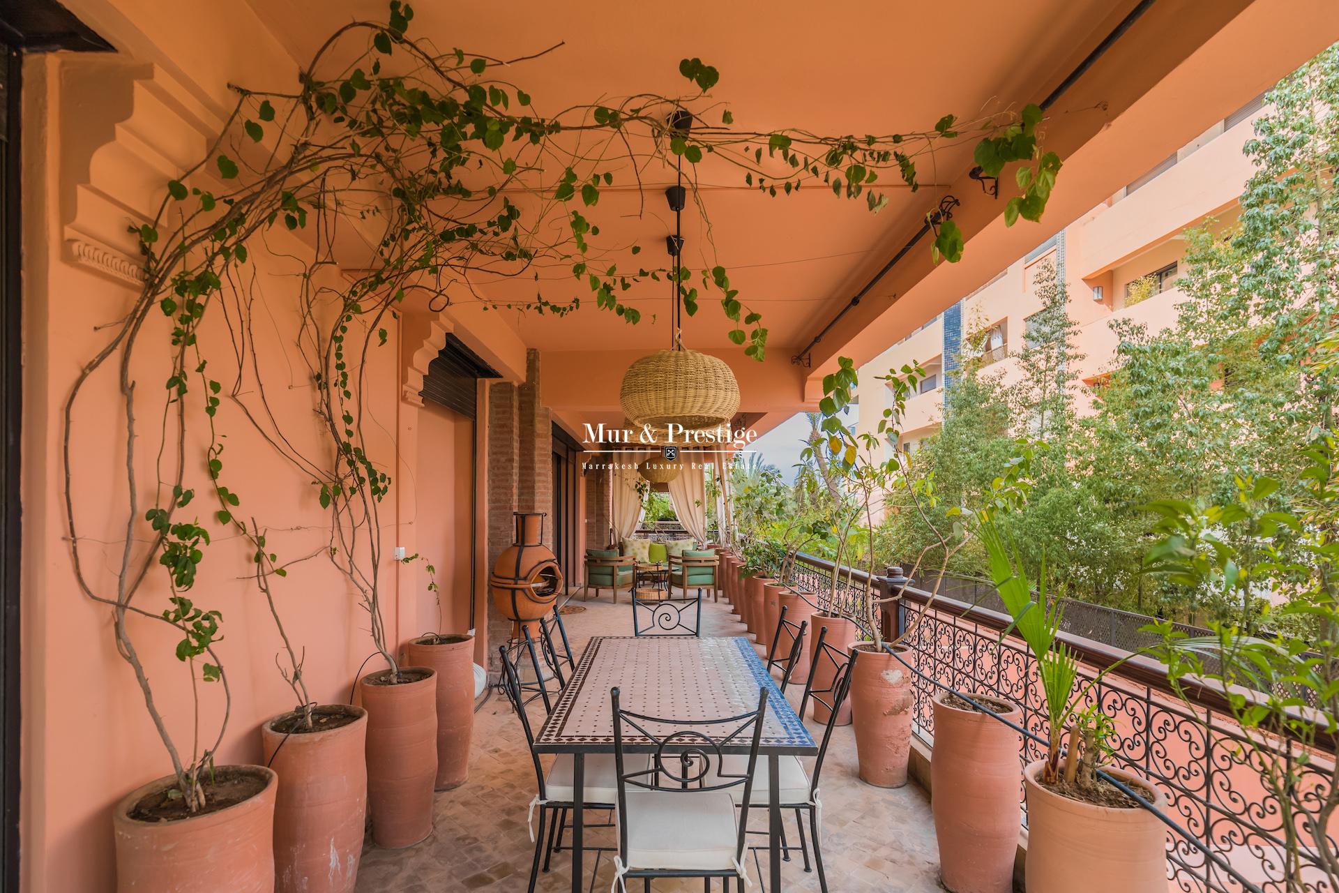 Appartement au coeur de l'Hivernage à Marrakech à vendre