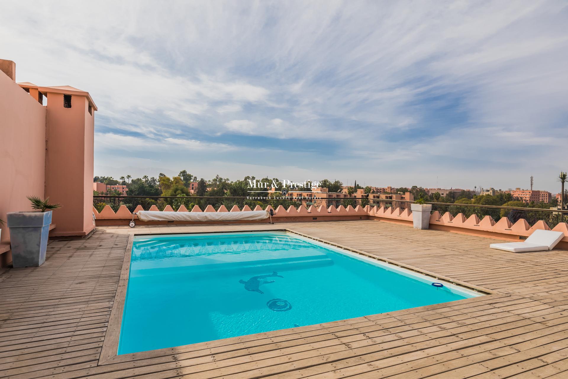 Appartement au coeur de l'Hivernage à Marrakech à vendre