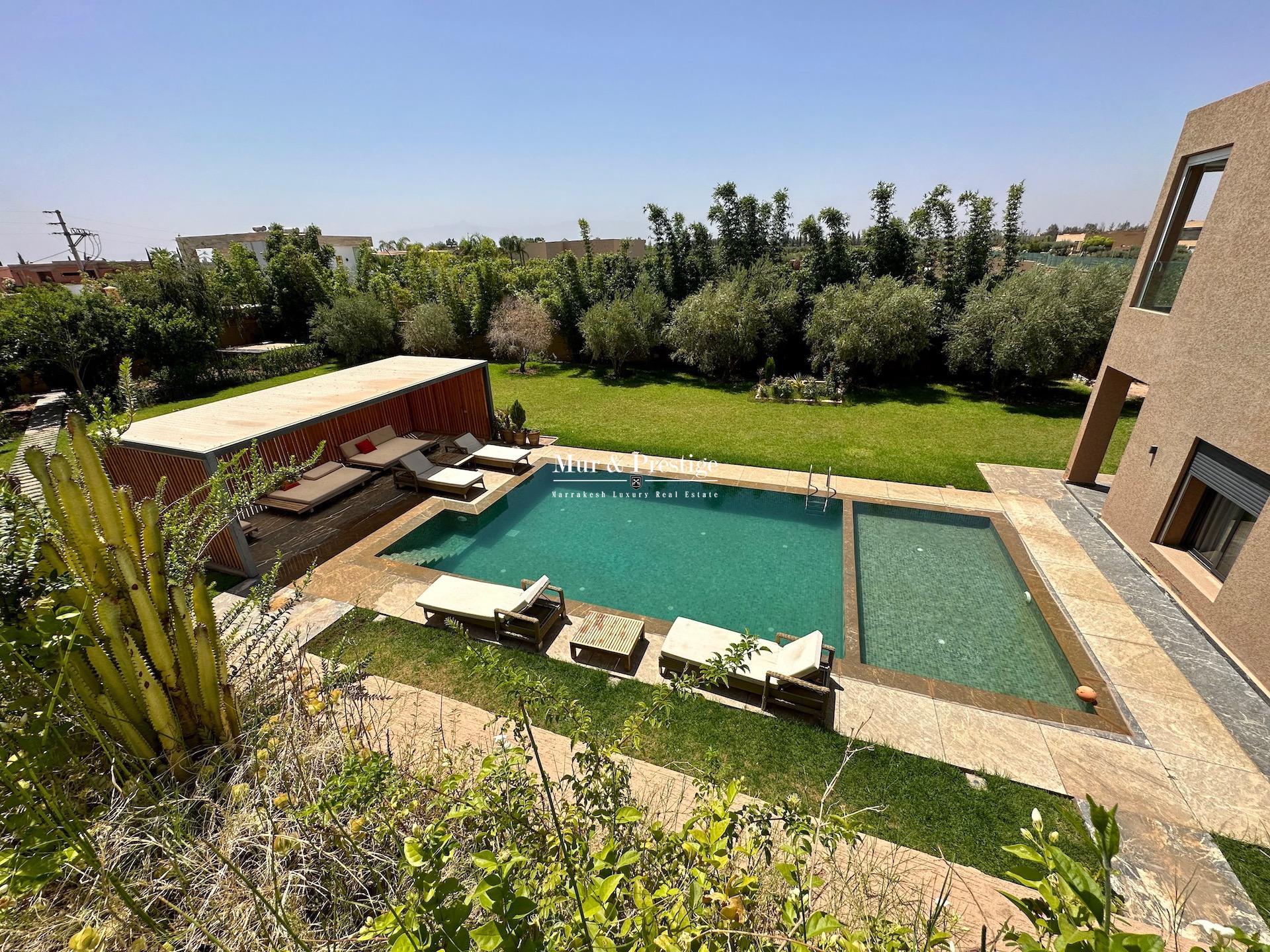 Maison proche école américaine à vendre à Marrakech 