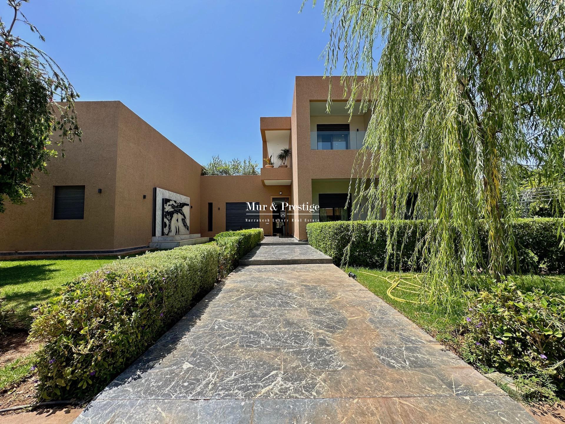 Maison proche école américaine à vendre à Marrakech 