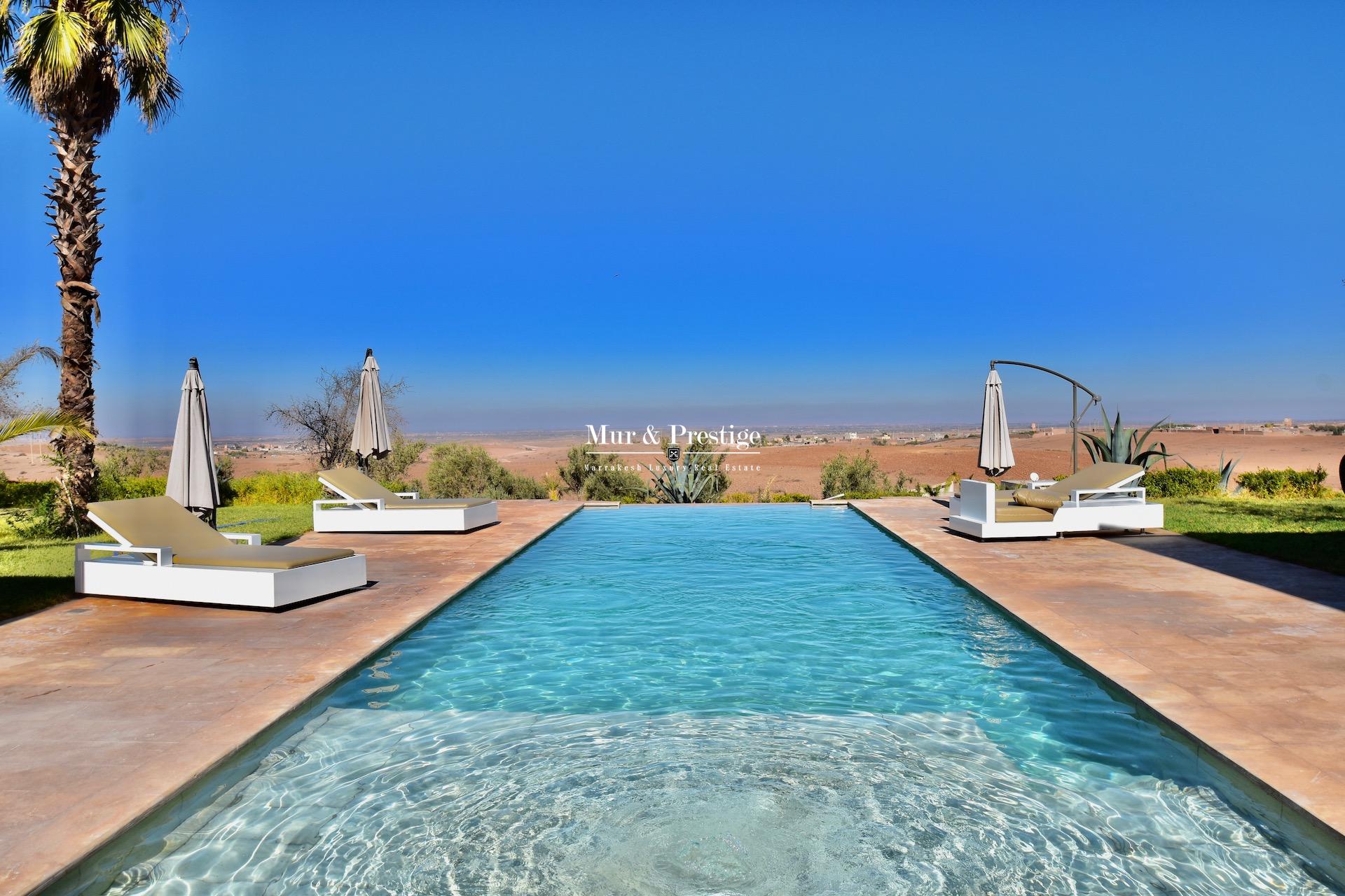 Agence Immobilière - Vente Villa à Marrakech 
