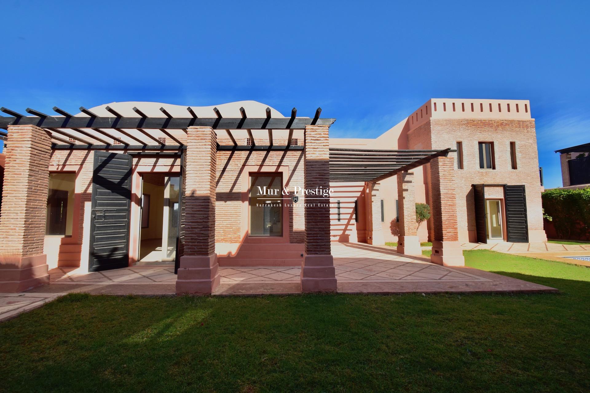 Agence Immobilière  Marrakech - Location Villa Meublée Amelkis