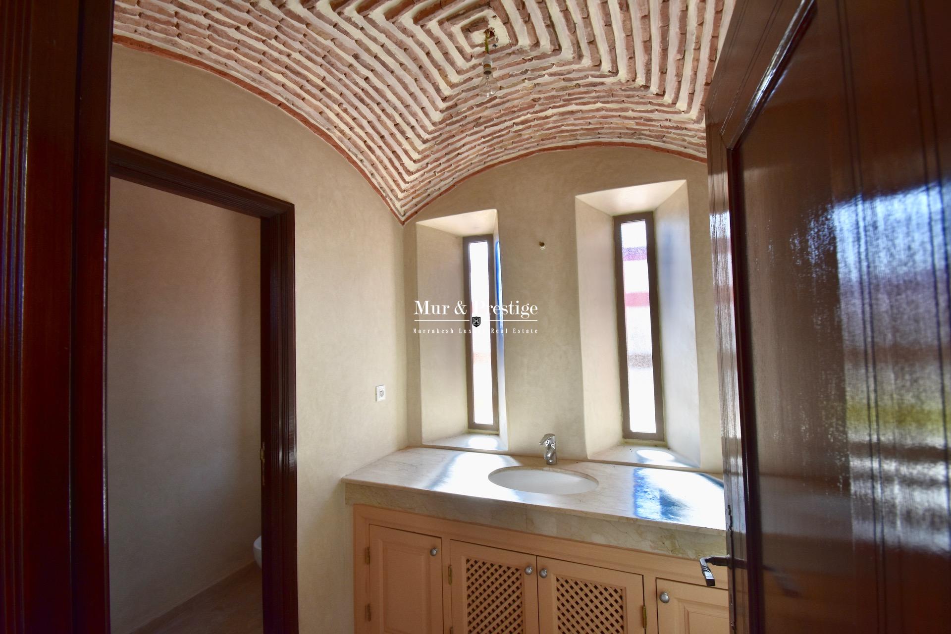 Agence Immobilière  Marrakech - Location Villa Meublée Amelkis