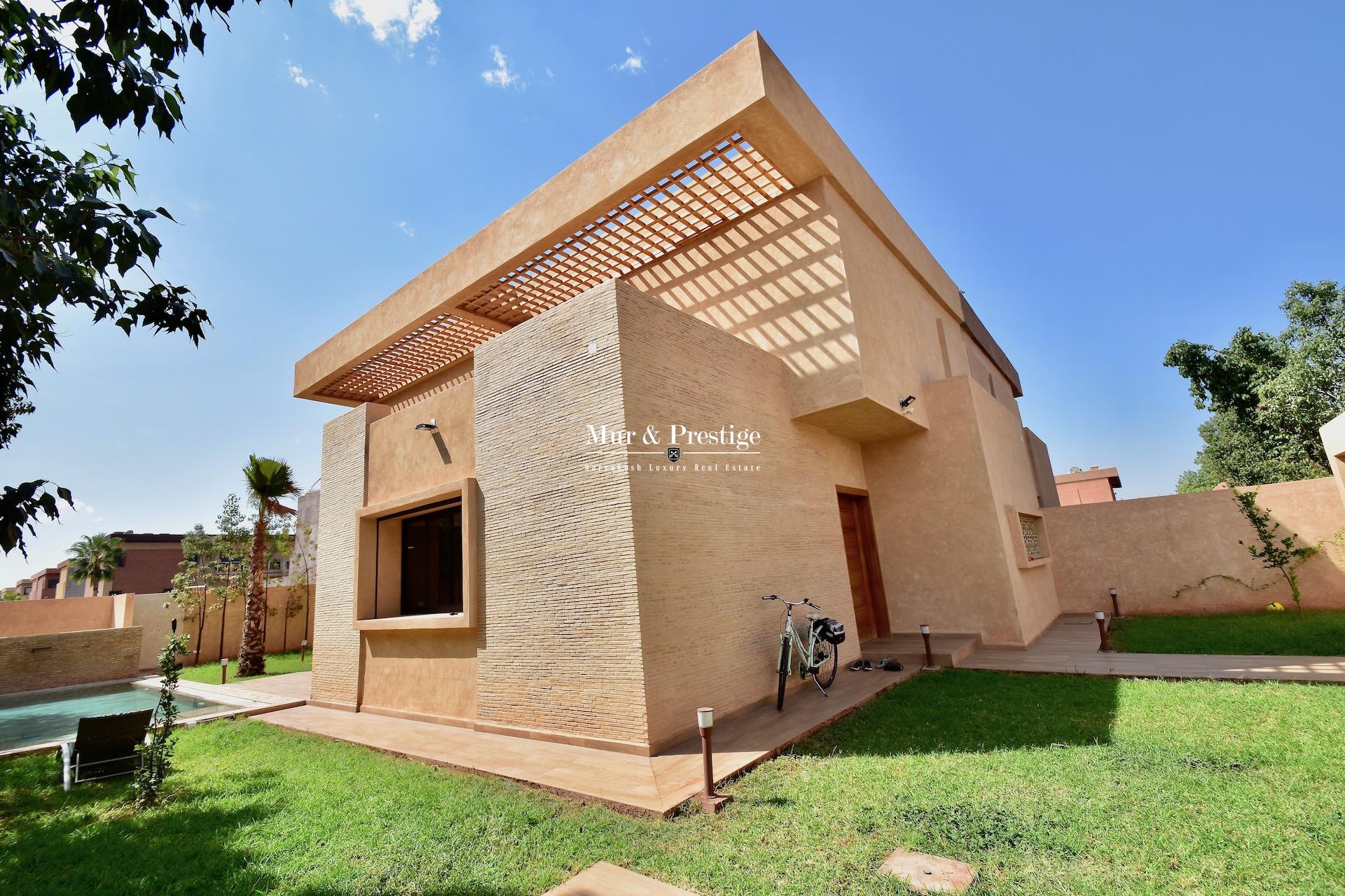 Agence Immobilière Marrakech - Vente Maison Moderne