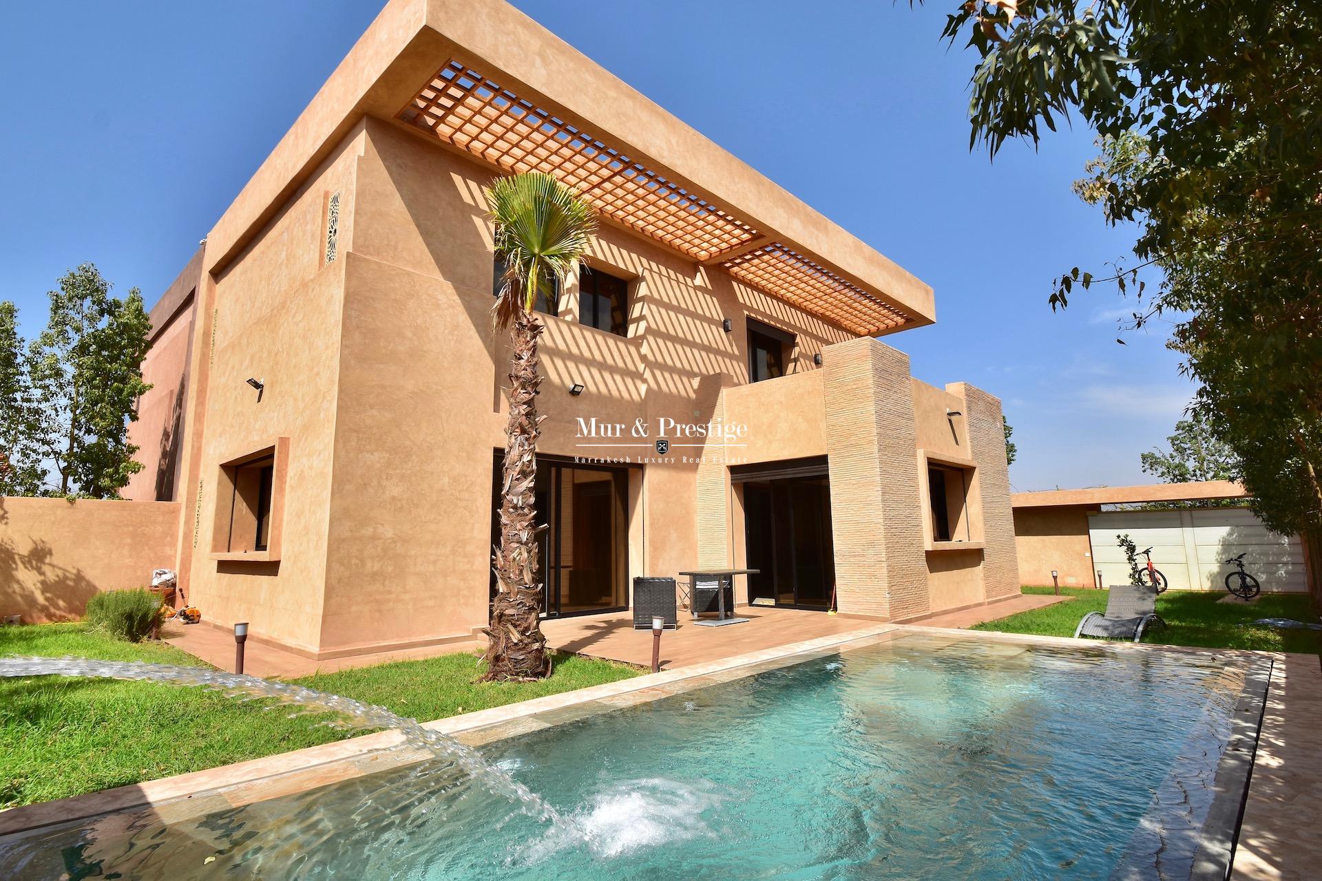 Agence Immobilière Marrakech - Vente Maison Moderne