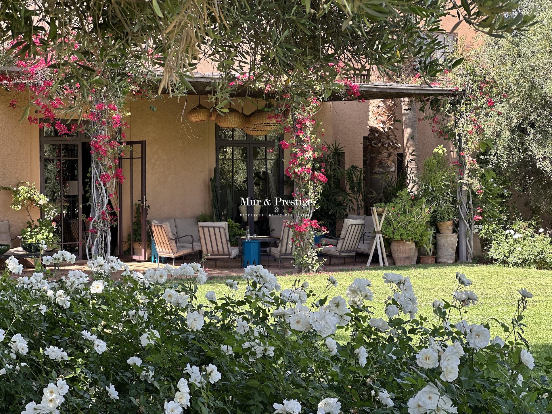 Maison De Charme à Vendre à Marrakech - Agence Immobilière