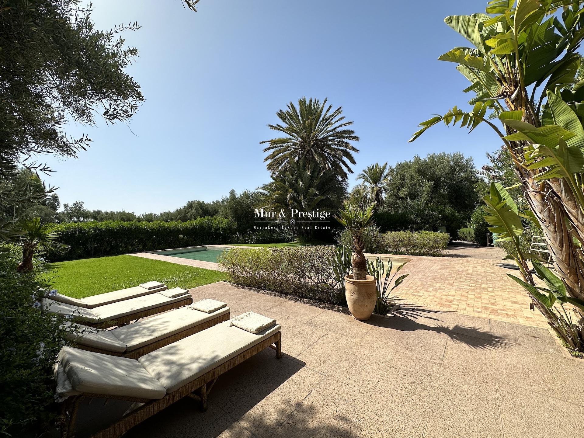 Maison De Charme à Vendre à Marrakech - Agence Immobilière