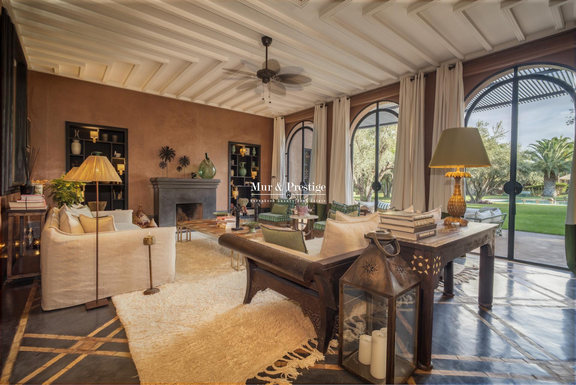 Maison D’exception de 8 Suites aux abords de Marrakech