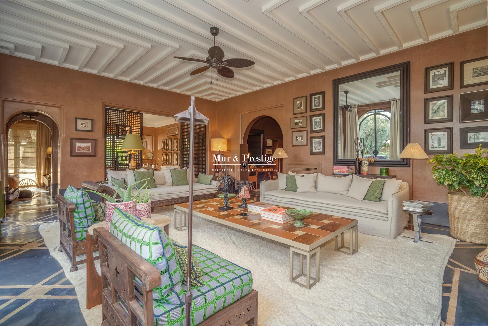 Maison D’exception de 8 Suites aux abords de Marrakech