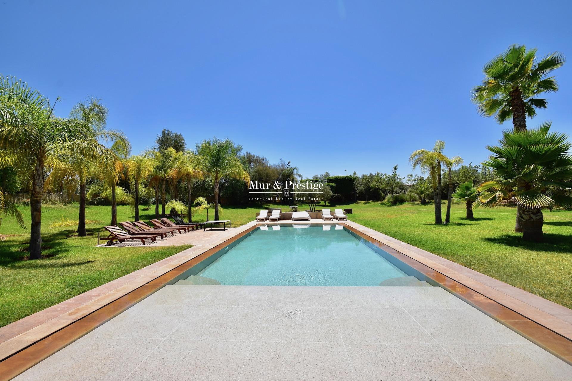 Villa d’un hectare à vendre en centre-ville à Marrakech