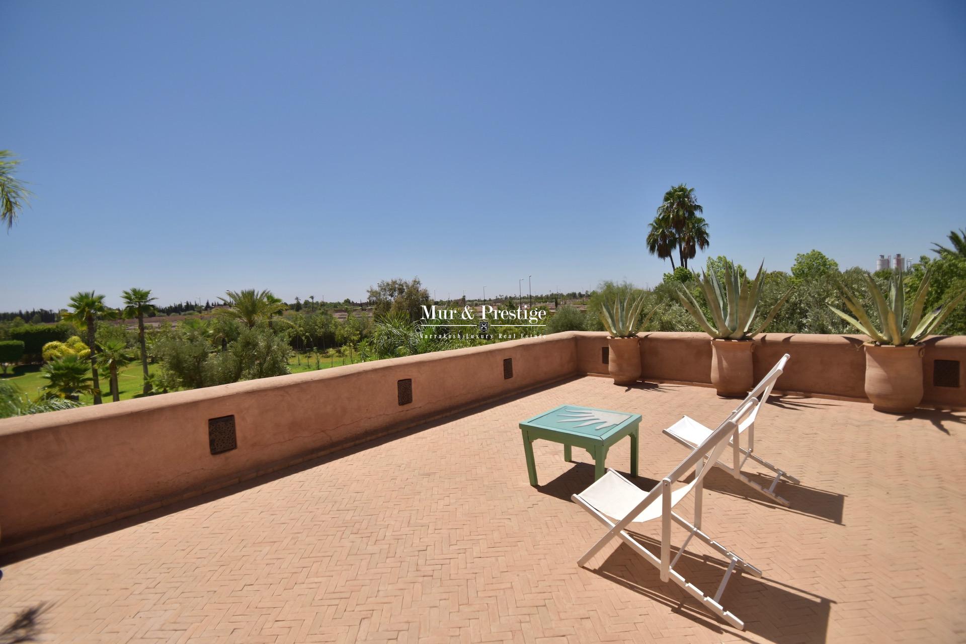 Villa d’un hectare à vendre en centre-ville à Marrakech